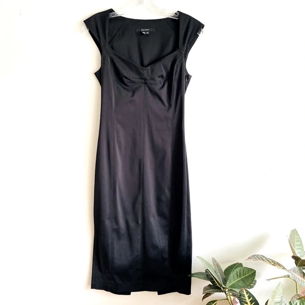 Zara midi bow back cocktail dress - Picture 1 of 5